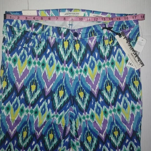 JONES NEW YORK CITY CUFFED CAPRI PANTS - Picture 7 of 15